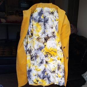 Custom handmade corduroy coat jacket M